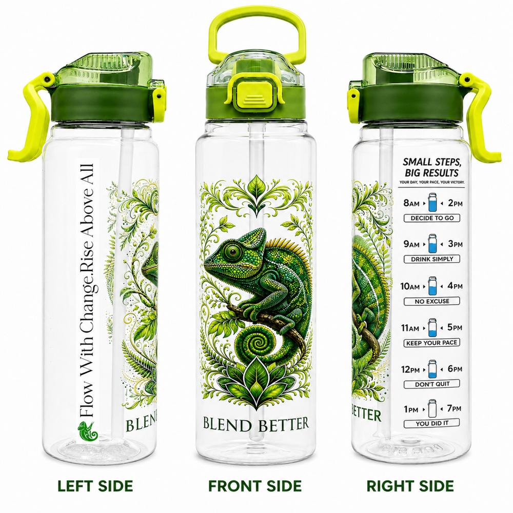 CHAMELEON PRINTED BOTTLE 1000ML