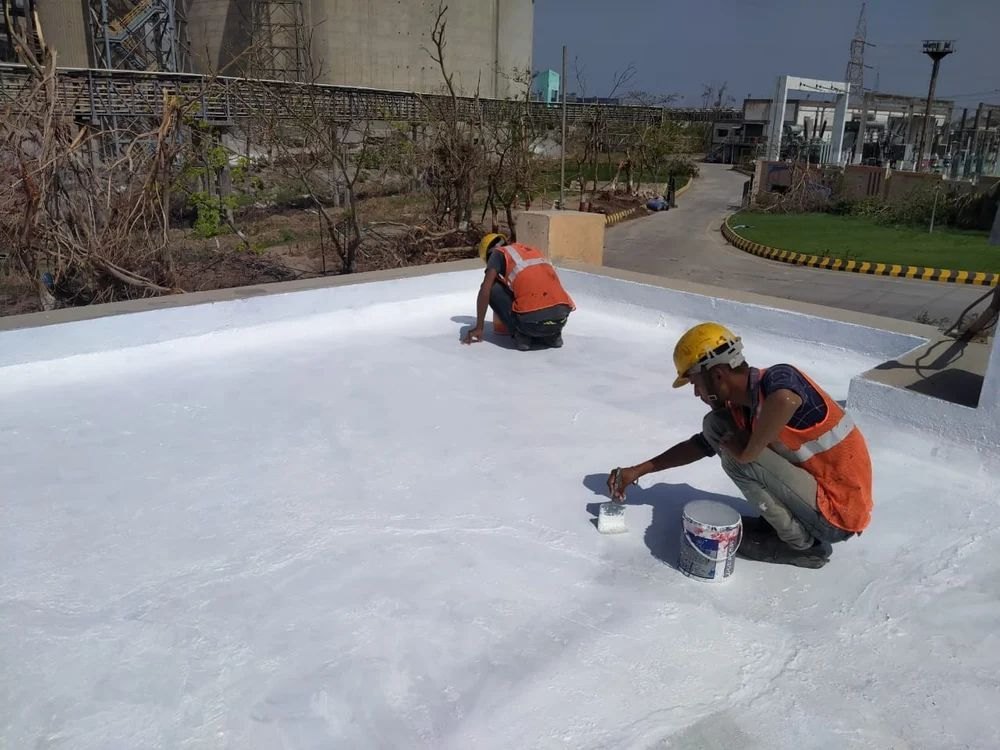 Waterproofing Services - Acrylic, Polyurethane & Bitumen Compounds | High Bond Strength, Crack Resistance, Fast Drying, Onsite In 2-7 Days