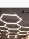 Led 5 hexagon light