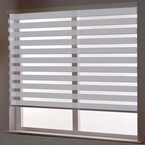 Fabric Plain Zebra Blind