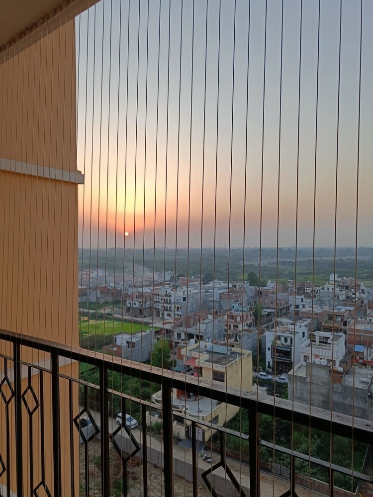 Balcony Safety Invisible Grills