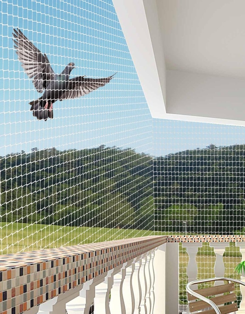 White Anti-Bird Nylon Mesh Net