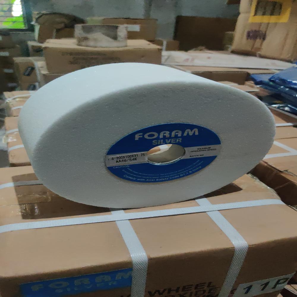 Cup Grinding Wheel - Aluminium Oxide, 100-200mm, Grey | Vitrified Bonding, Heavy Duty, High Toughness