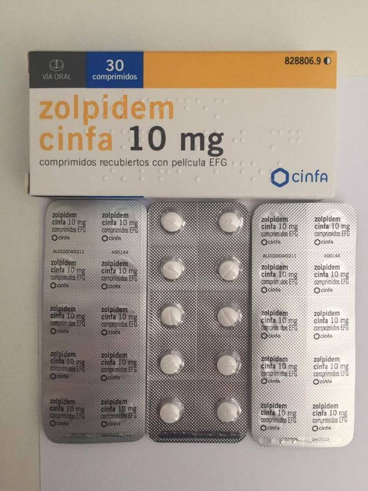 Zolpiidem Cinfa 10mg Tablets