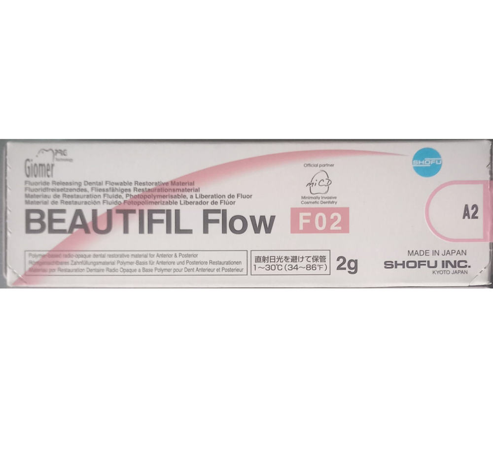 Beautifil Flow F02 2g Dental Flowable Composite Kit