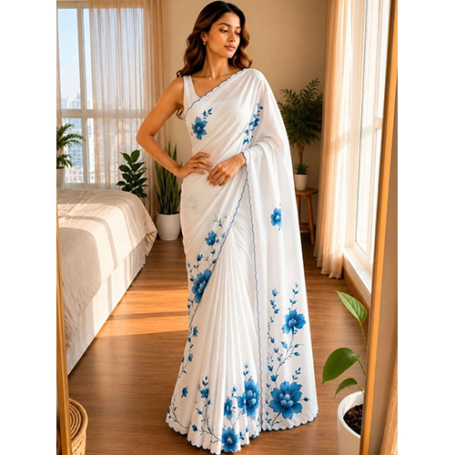 A 107 Designer Fancy Saree