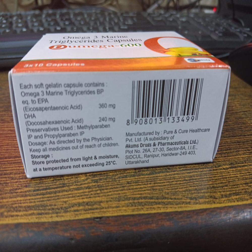 Dumega-600 Softgel Capsule