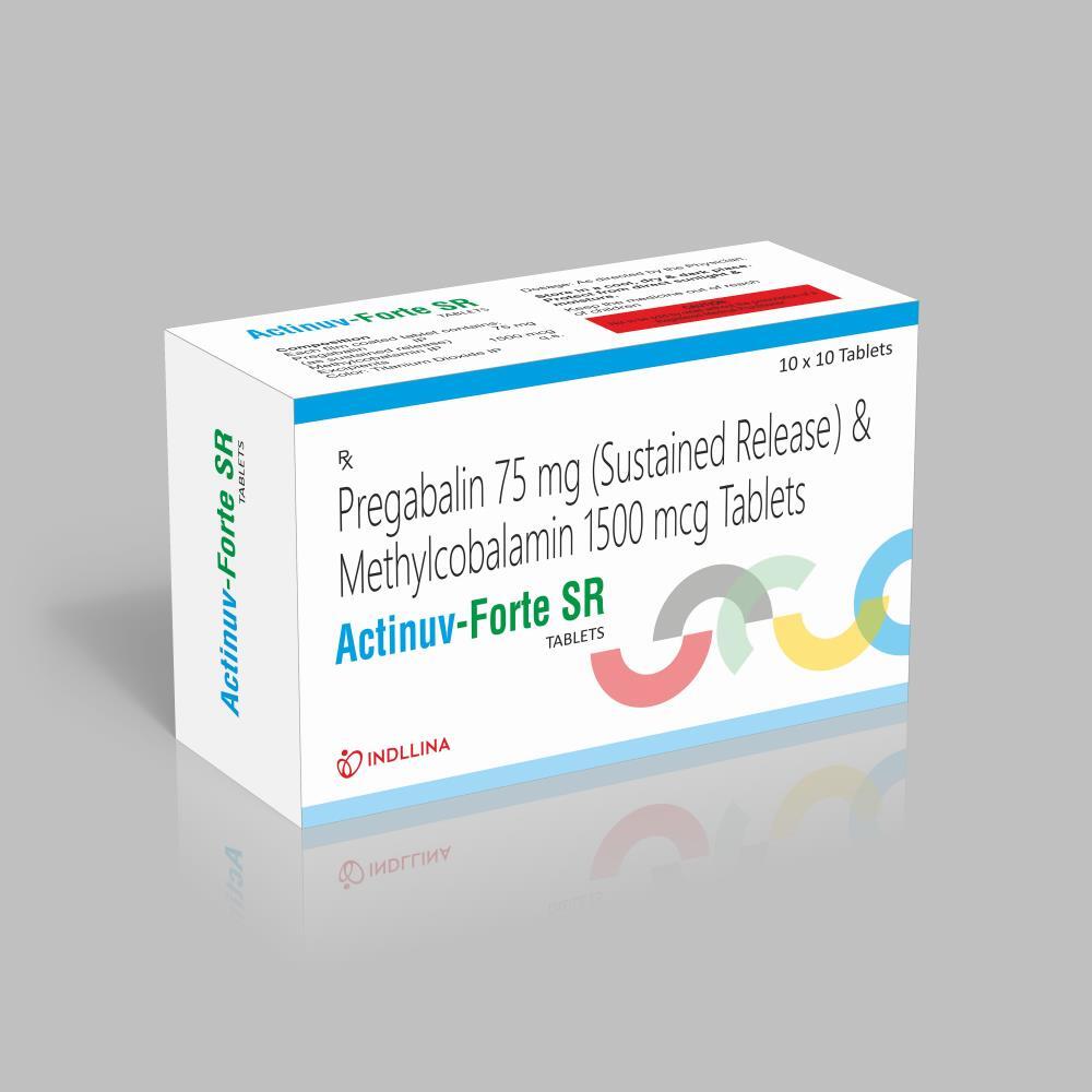Pregabalin 75 mg & Methylcobalamin 1500 mcg SR Tablets
