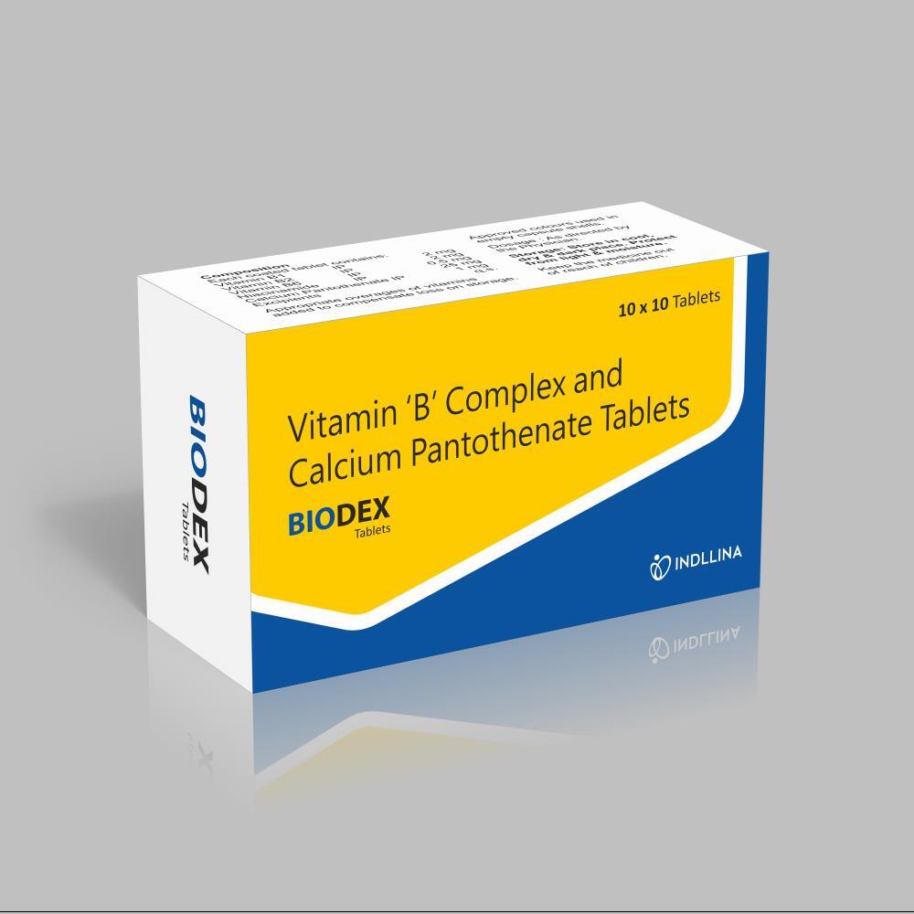Vitamin B Complex & Calcium Pantothenate Tablets
