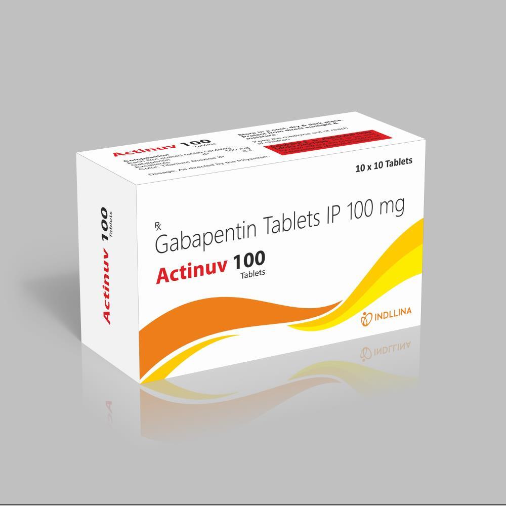 Gabapentin Tablets Ip 100 Mg - Life Span: Check Packaging For Expiry Date