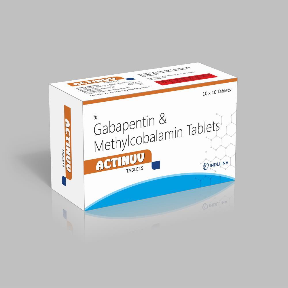 Actinuv Gabapentin Methylcobalamin Tablets