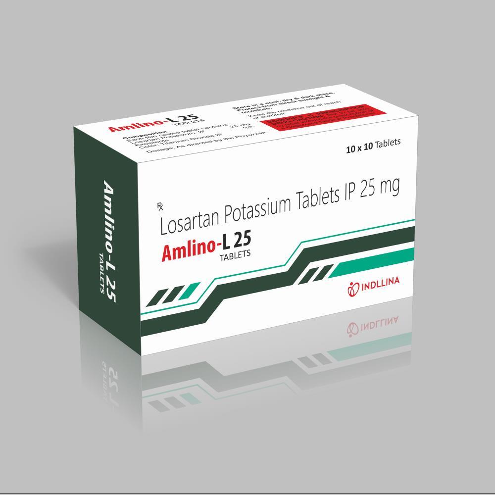 Losartan Potassium Tablets Ip 25 Mg - Life Span: See Expiry Date On Pack; Generally 2 Years From Manufacture