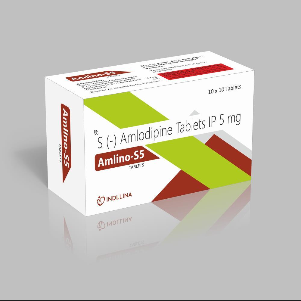 Amlino-S5 Amlodipine 5 mg Tablets