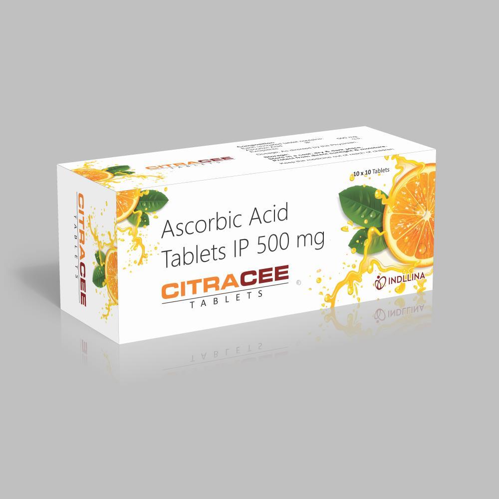 Citracee Ascorbic Acid 500 mg Tablets
