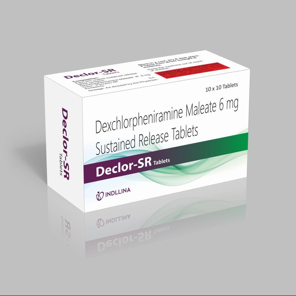 Declor-SR Dexchlorpheniramine 6 mg Tablets