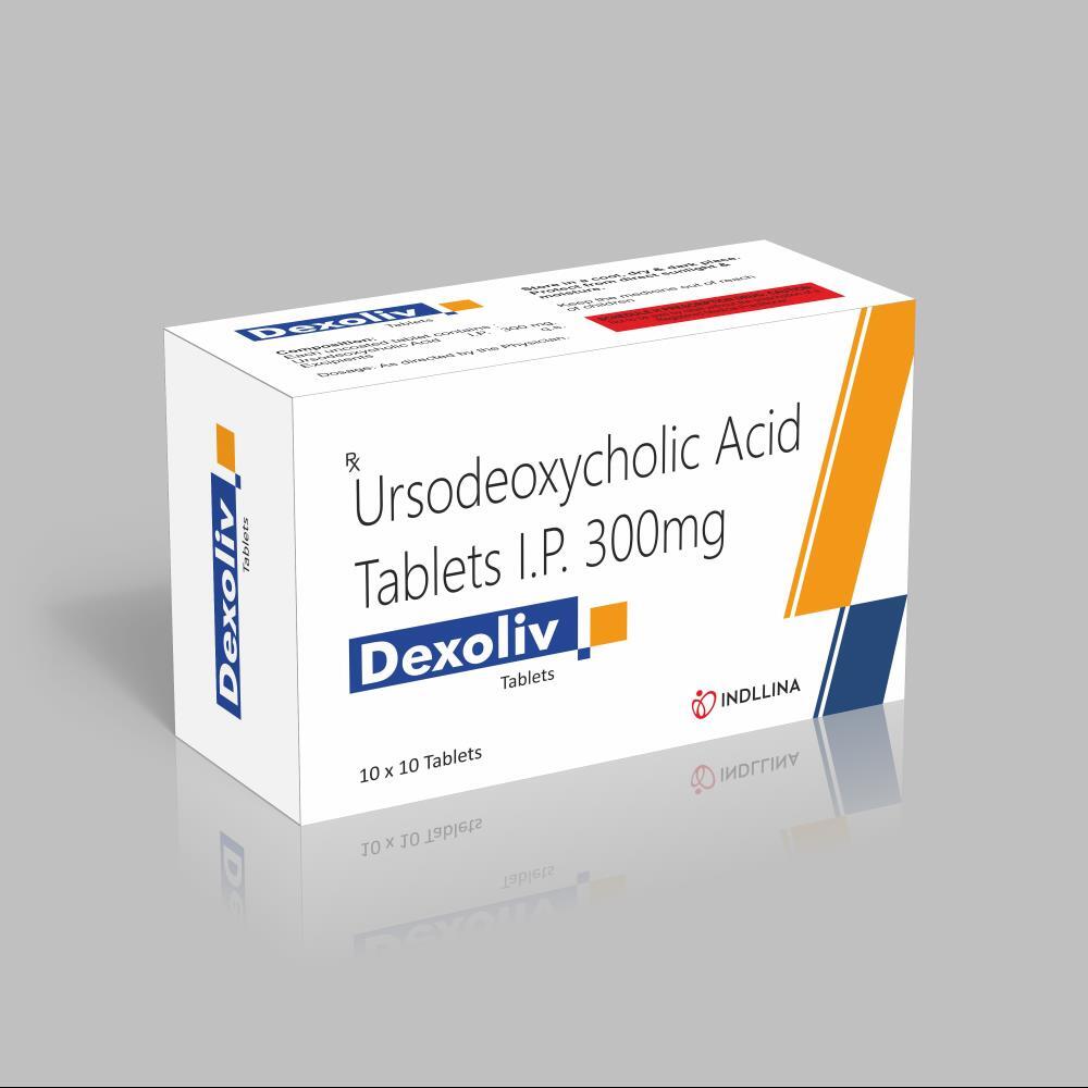 Dexoliv Ursodeoxycholic Acid 300 mg Tablets