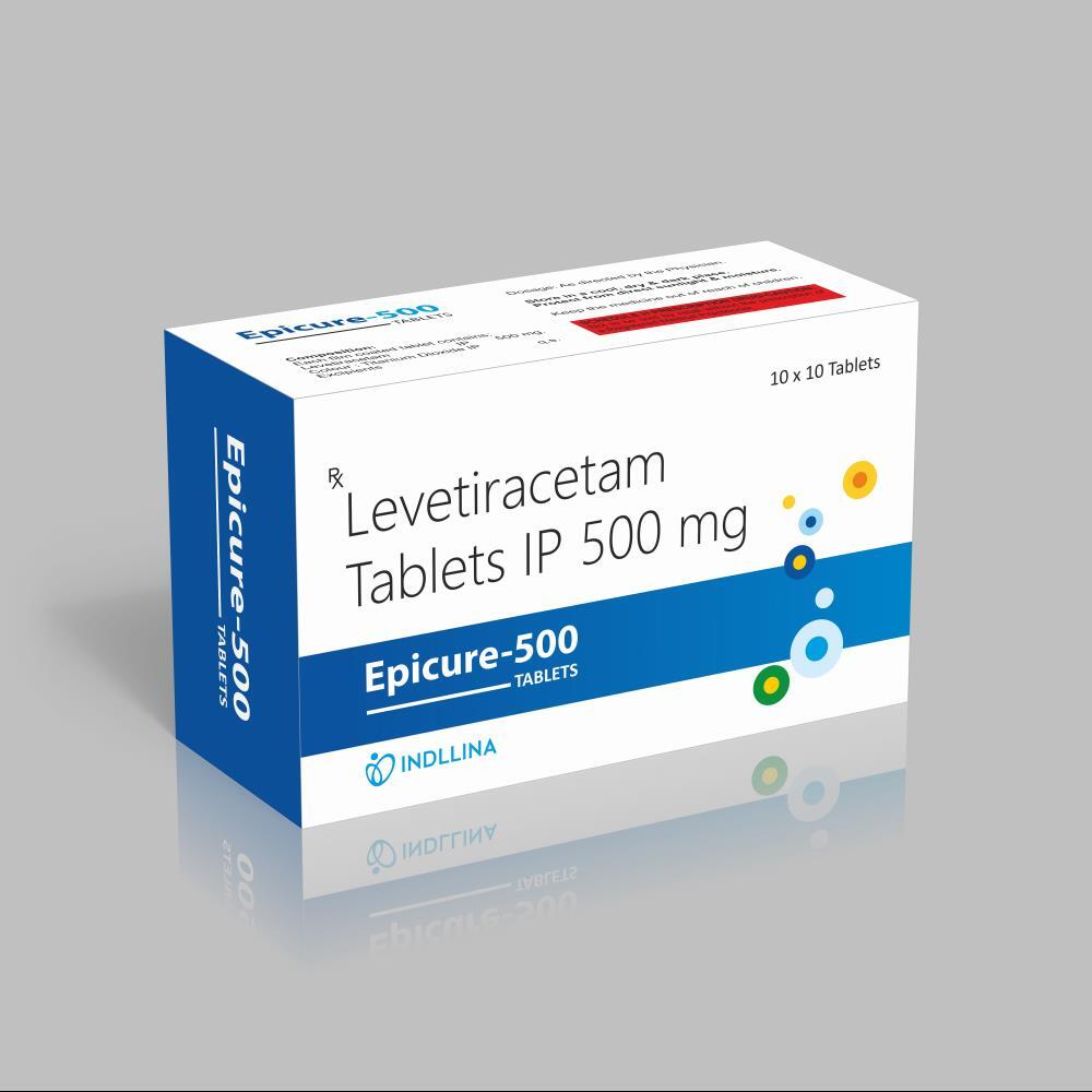 Epicure-500 Levetiracetam 500 mg Tablets