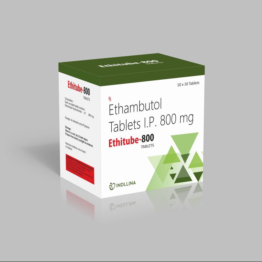 Ethitube-800 Ethambutol 800 mg Tablets