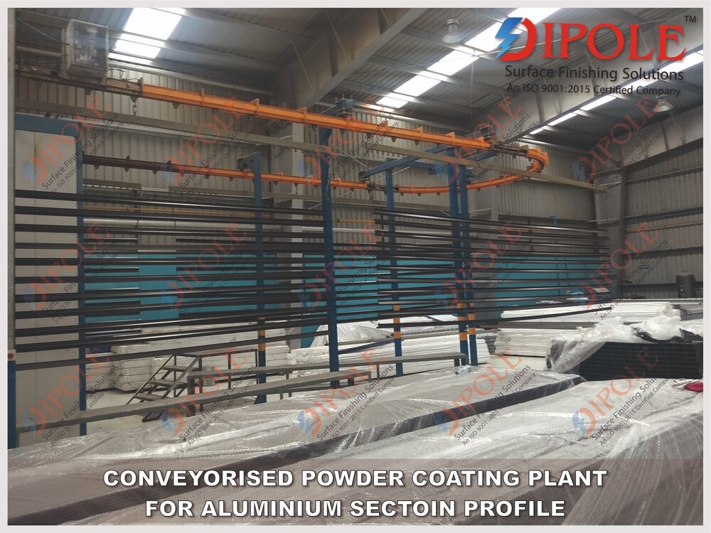 Aluminium Section Automatic Coating Plant