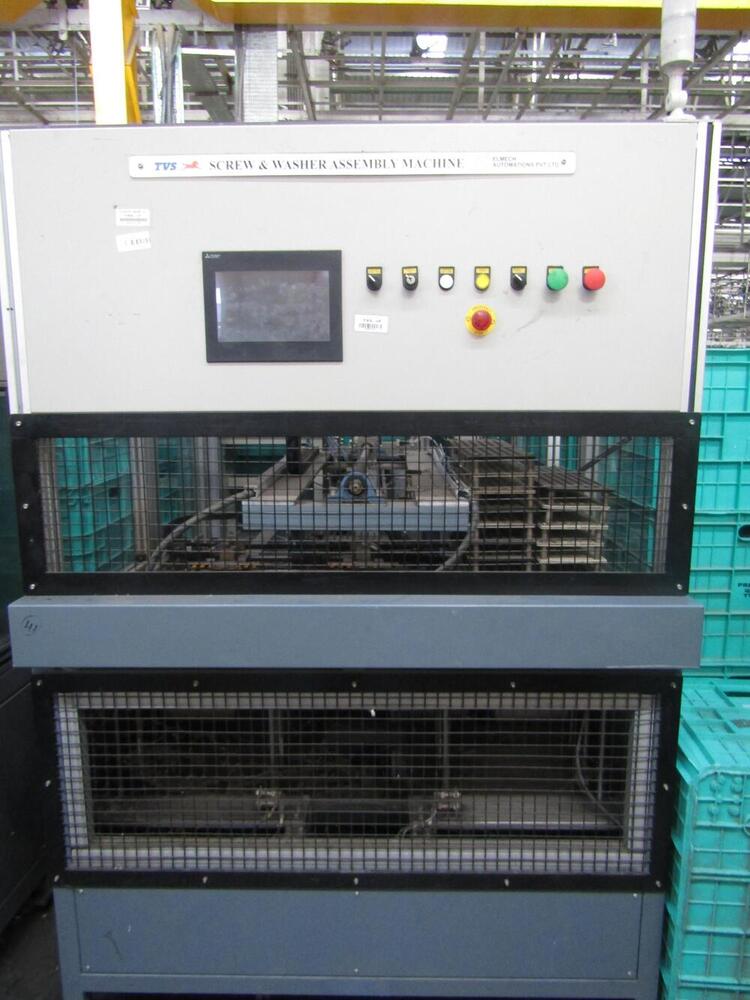 Used Bowl Feeder Automation Screw And Washer Assy - Capacity: Up To 60 Assemblies Per Minute (Application Dependent)