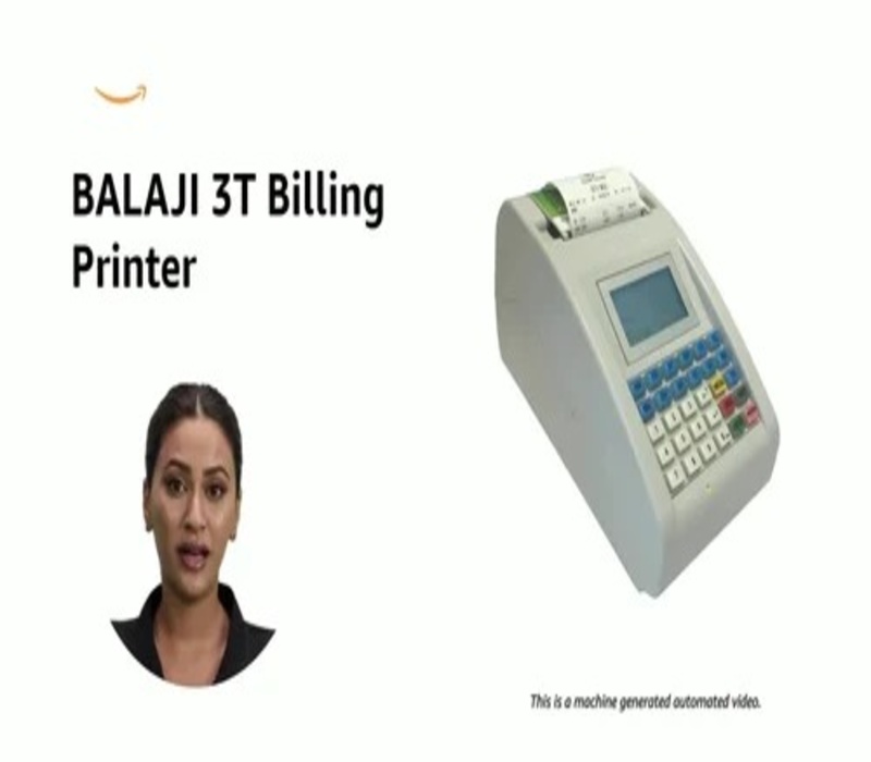 Balaji Bbp3t Billing Machine - Color: White