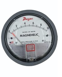 Dwyer Magnehelic Differential Pressure Gauge Range 0-8 Inch Of WATER