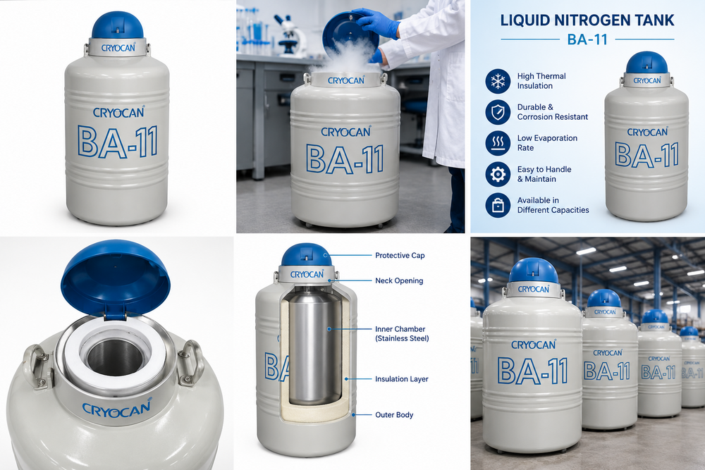 Industrial Liquid Nitrogen Container
