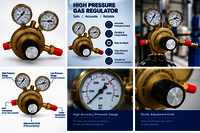 High Pressure Gas Regulator