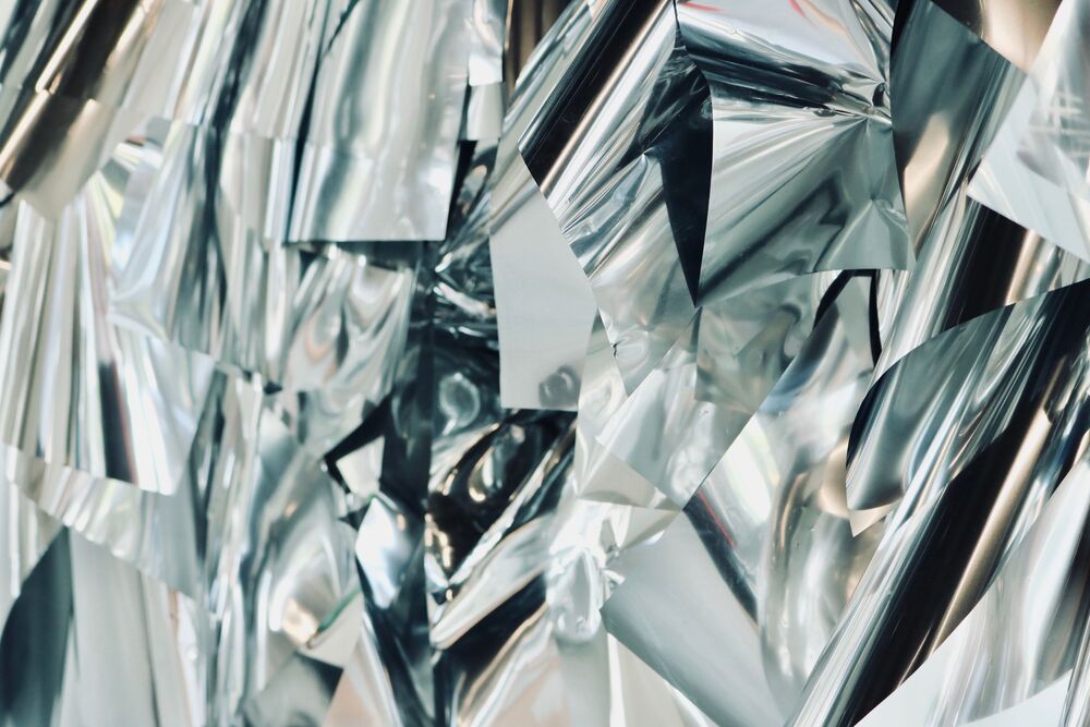 Aluminium Reflector Sheet - Color: Silver