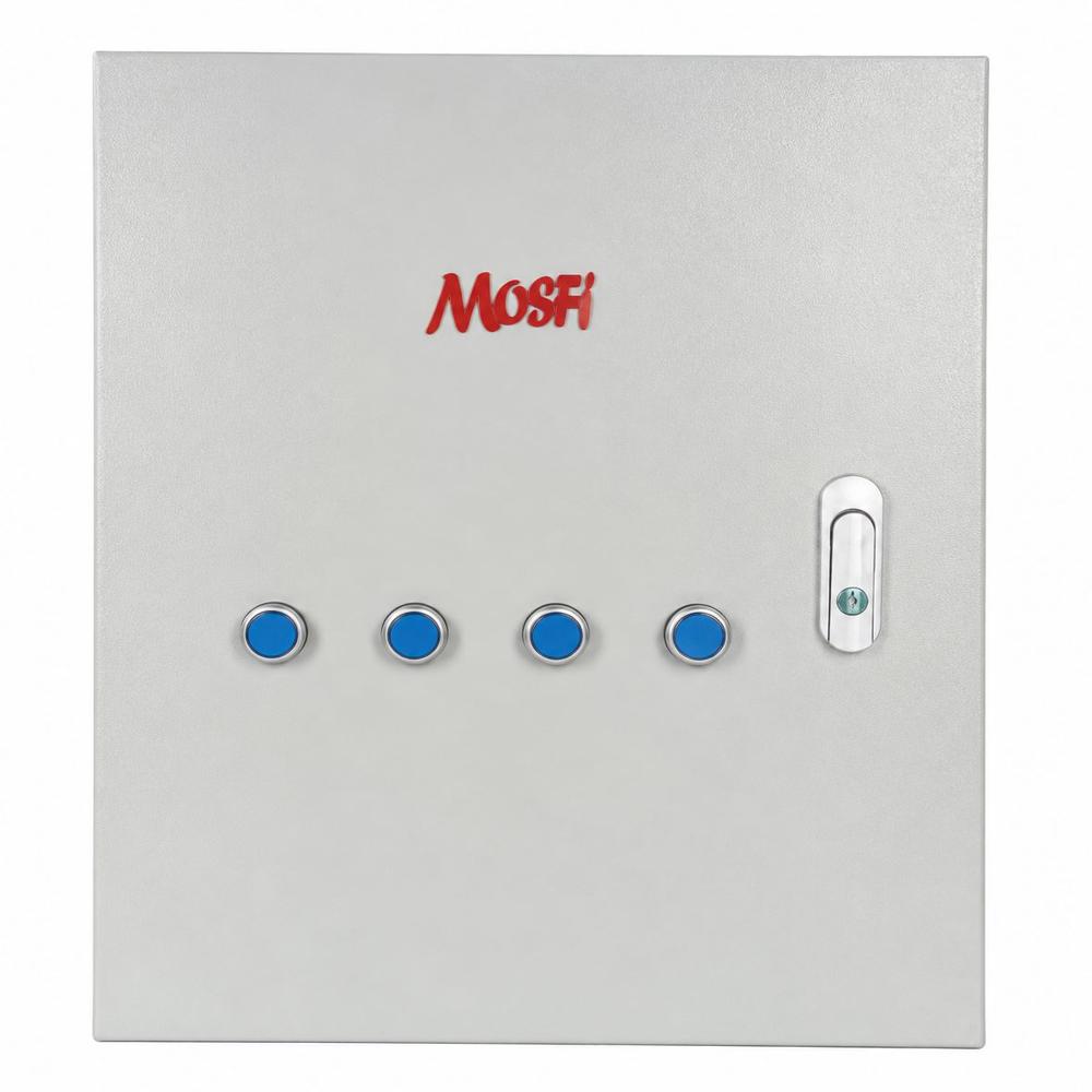 Bollard Hydraulic K4 Volker Mosfi - Color: Gray