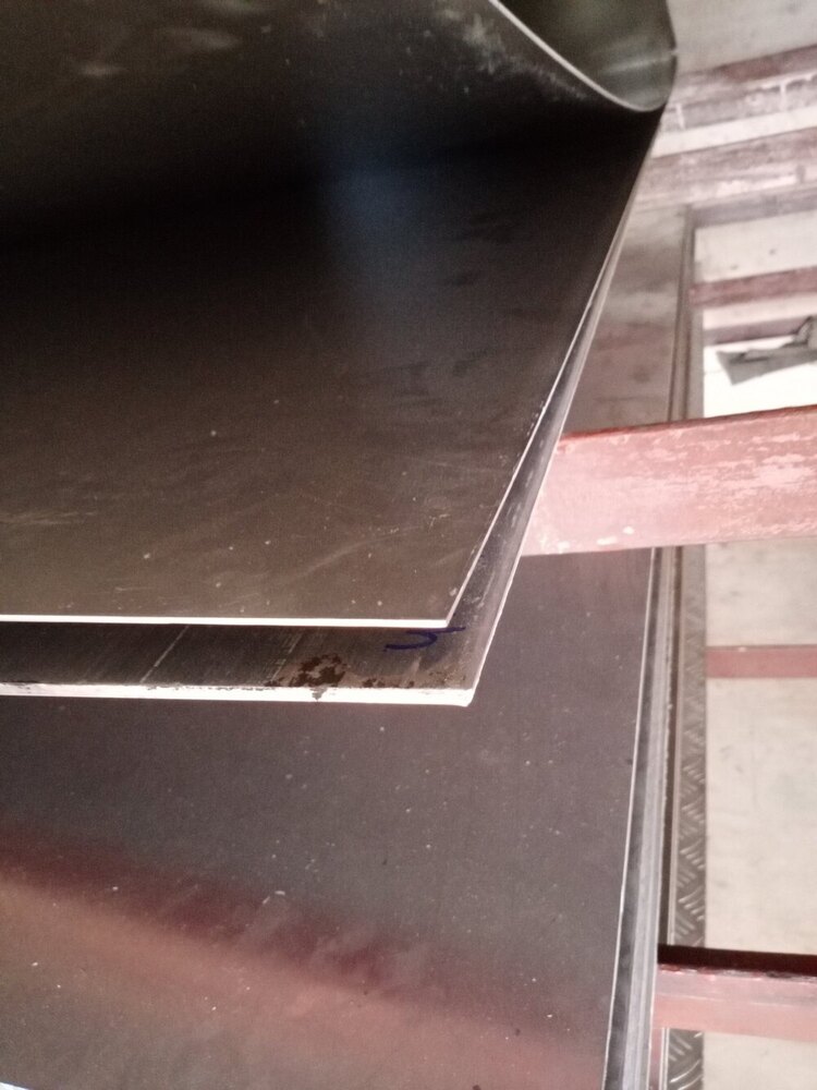 Aluminum Square Sheet - Color: Silver