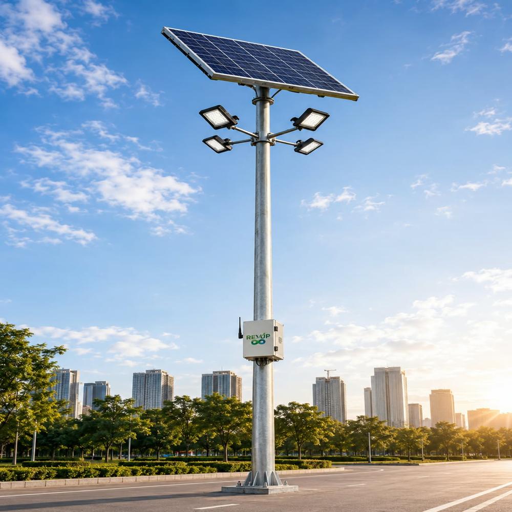 solar high mast lighting tender India