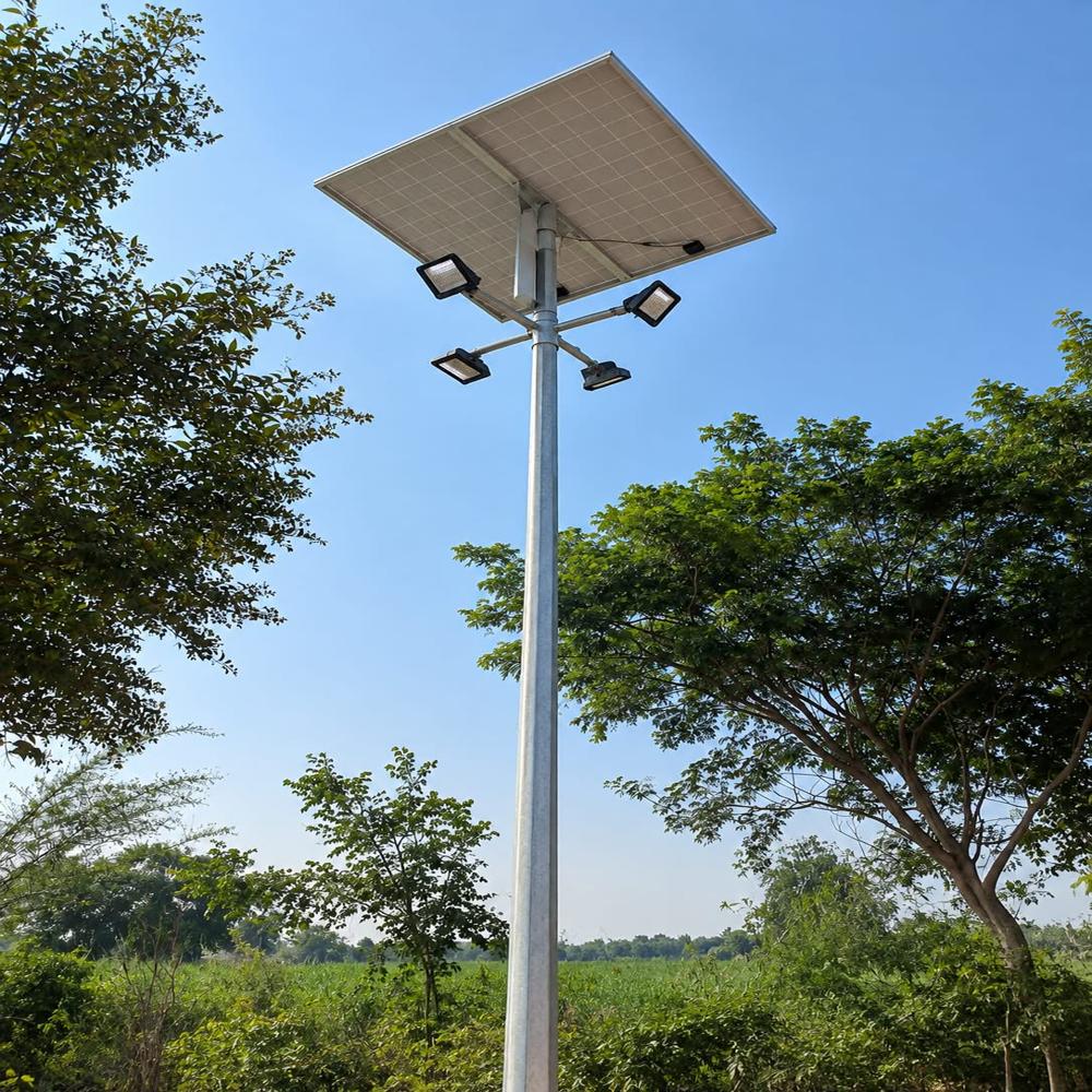 solar high mast lighting tender India