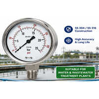 Pressure Gauge for Water & Wastewater Treatment