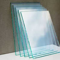 Plain Transparent Glass - Density: 2.5 Gram Per Cubic Centimeter(g/cm3)