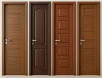 Wpc Door - Color: Light Oak