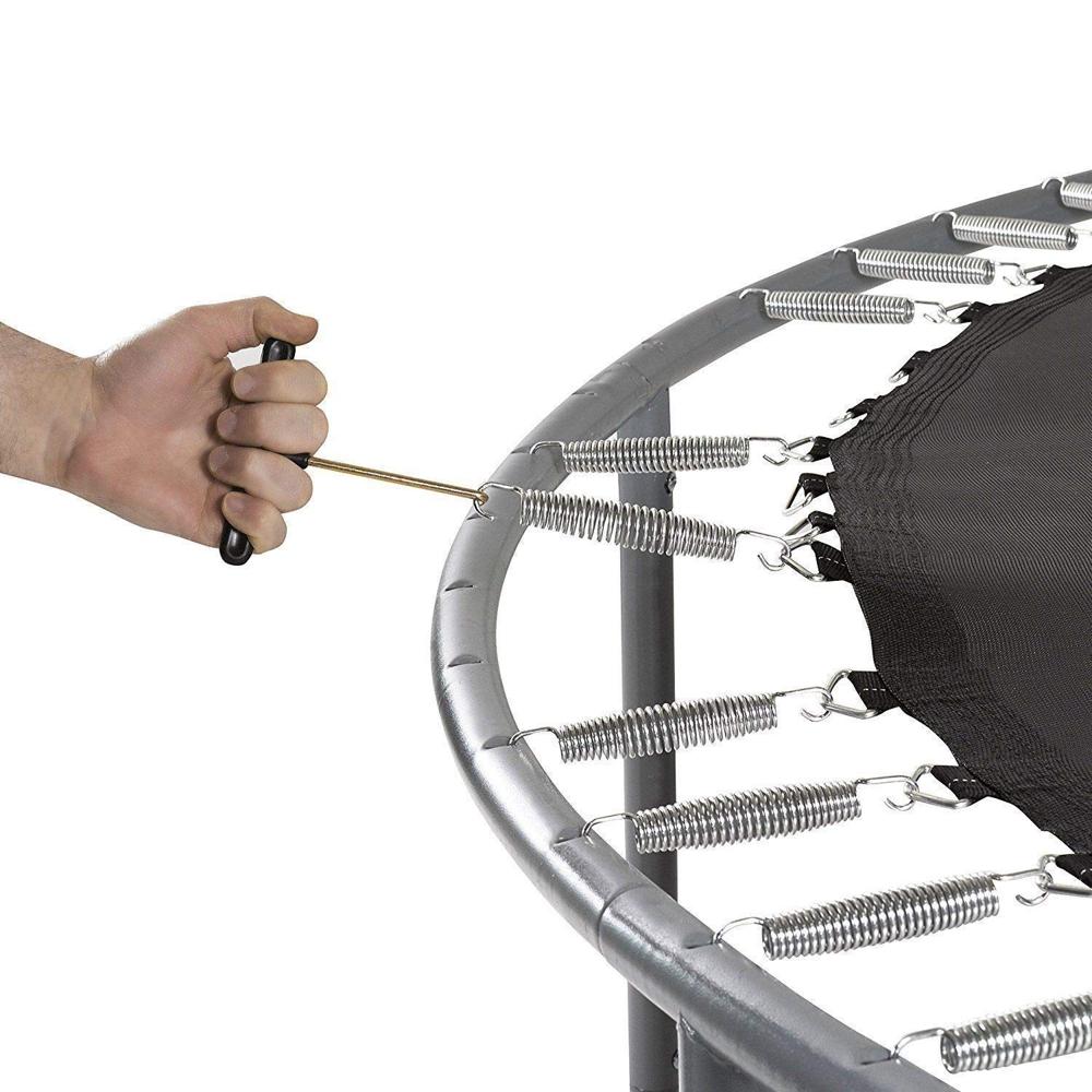 Dolphy 14 ft Jumping Trampoline with Enclosure (Blue & Black)