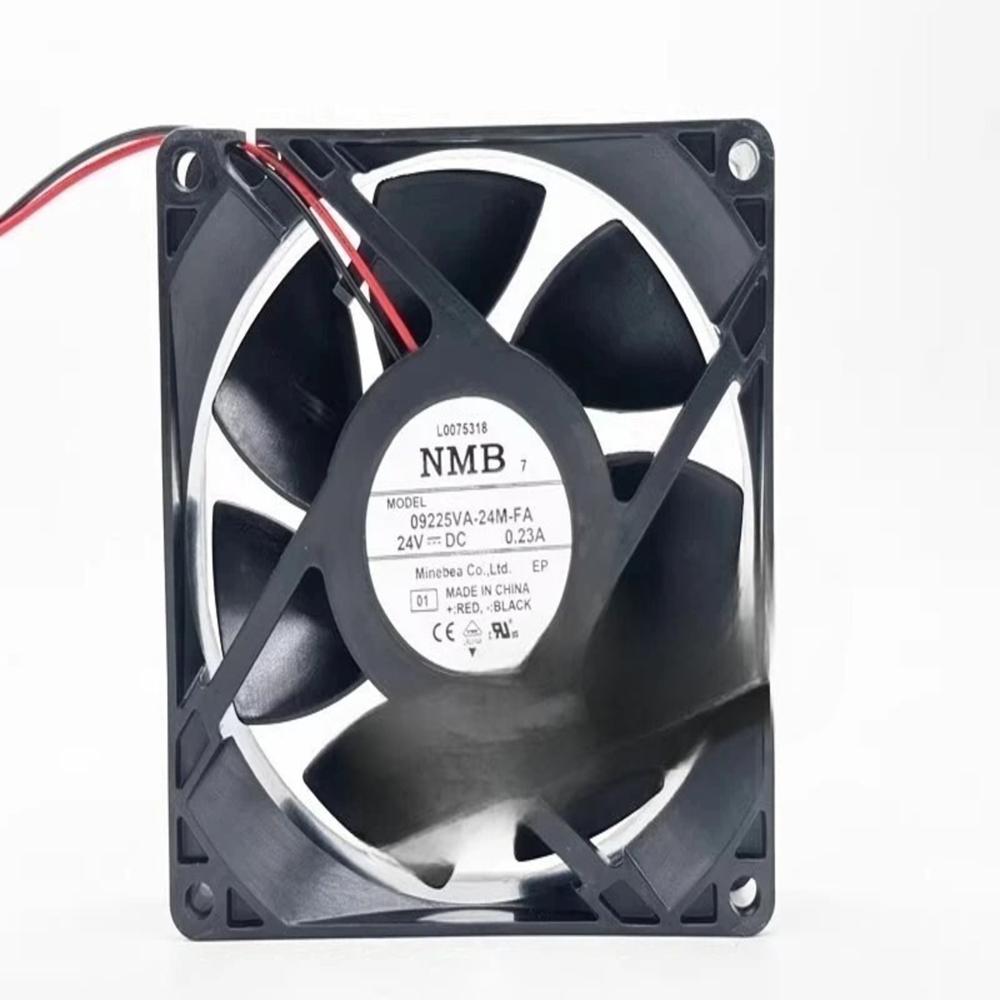 Nmb-Mat 09225Va-24M-Fa 24V Dc 0.23A 9225Mm Ball Bearing Industrial Axial Cooling Fan - Blade Material: Plastic
