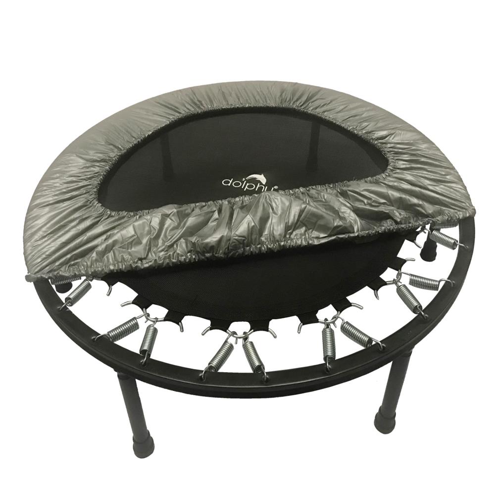 Dolphy Indoor/Outdoor Trampoline (40 Inches, Silver and Black)