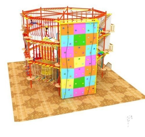 20 Persons Indoor 8 Pole Rope Course