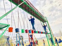 Low Rope Course - Age Group: Kids