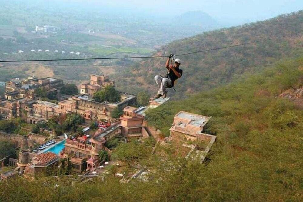 Zipline Adventure - Age Group: Suitable For 8 Years And Above (Varies According To Setup Specifications)