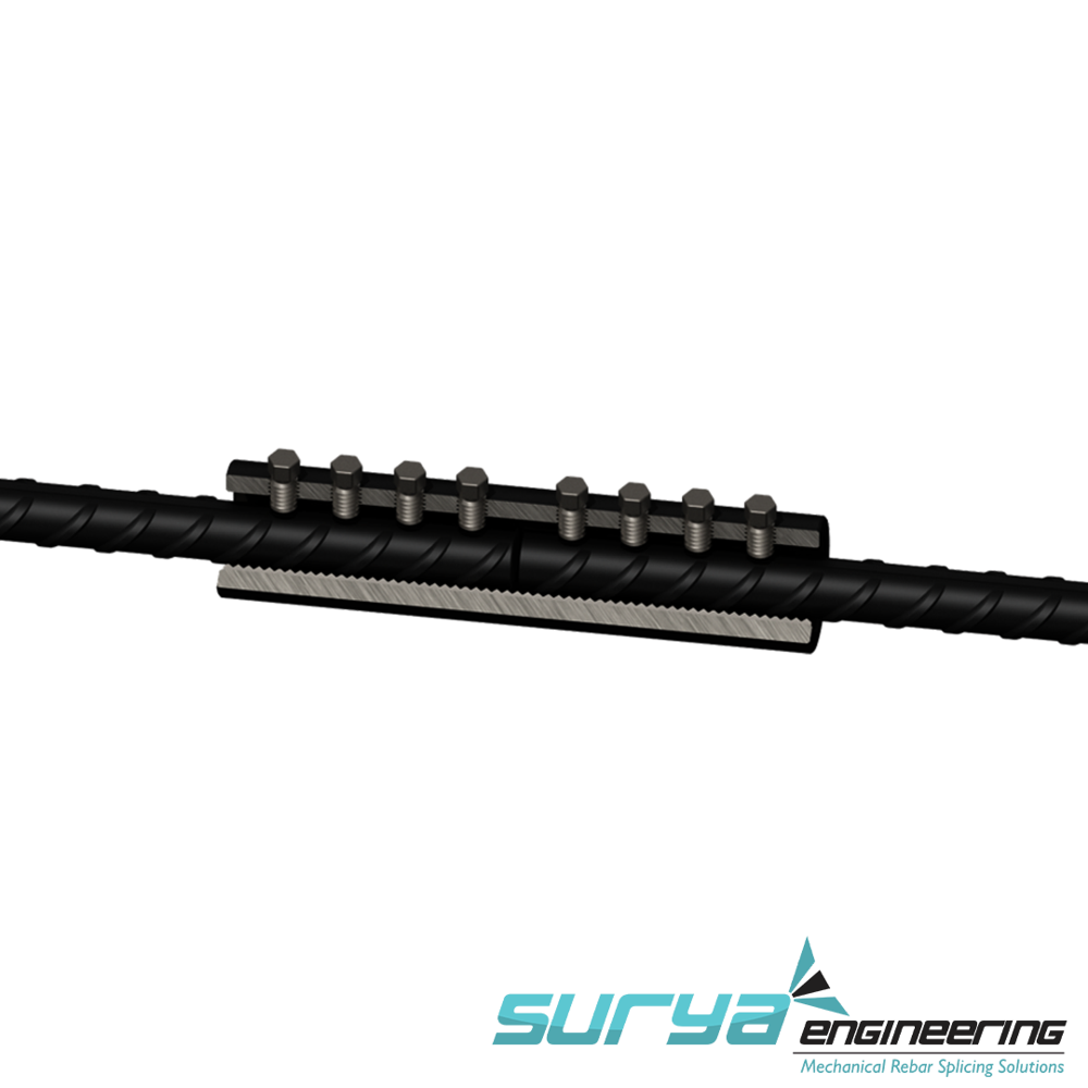 Mbt Coupler -Bolted Coupler - Application: Mechanical Rebar Splicing
