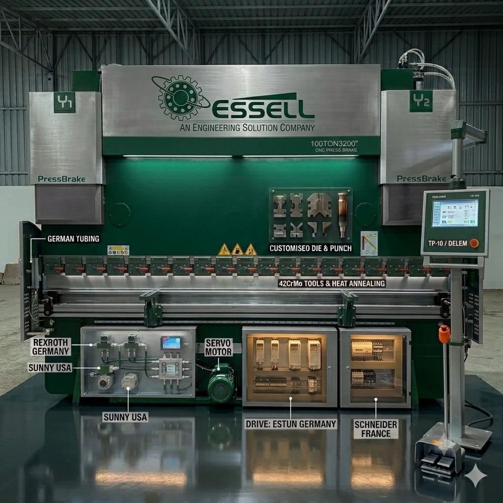 Mild Steel CNC Bending Machine