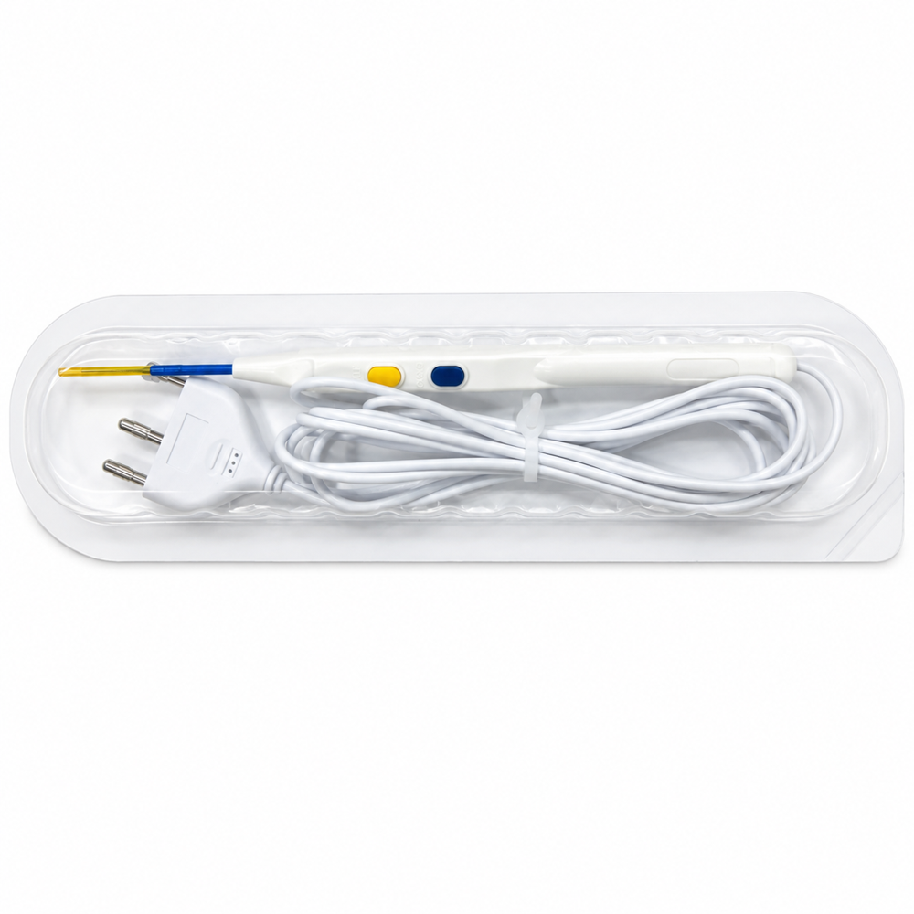 Rainbowmmed Cautery Pencil Expendable 70mmx200mm Electric White Expandable Pencil With Flexible Tip