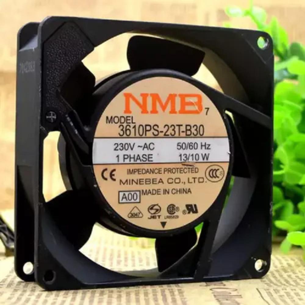 NMB-MAT 3610PS-23T-B30 220V AC 13/10W 12038mm Ball Bearing Industrial Axial Cooling Fan