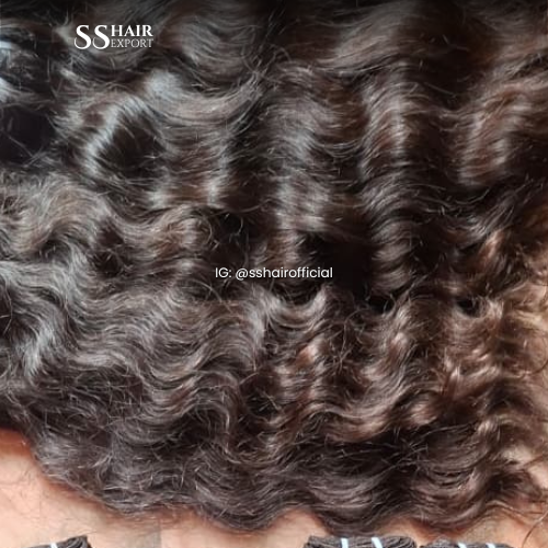 Machine Weft Hair Extensions Human Hair Bundles Sew In Weaves 10-36in