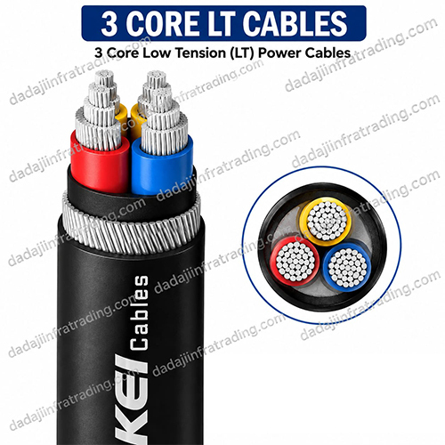 3 Core LT Cables