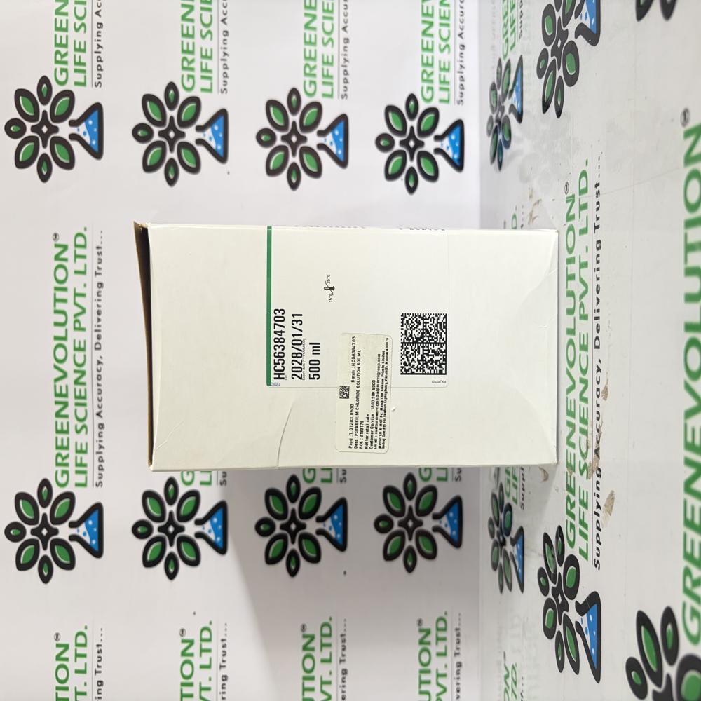 Potassium Chloride Solution 500ml - Application: Conductivity Meter Calibration
