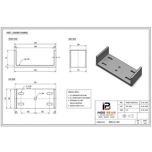 Loading Channel Drawing Services